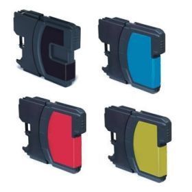 Brother LC1280XL Compatible Inks full Set of 4 (Black/Cyan/Magenta/Yellow)